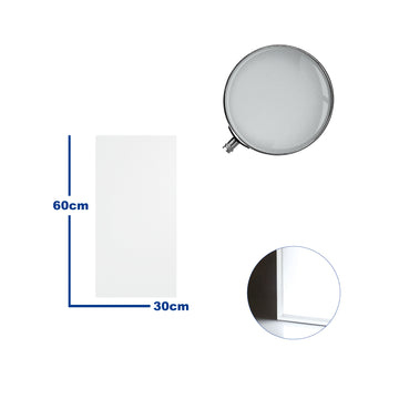 Acrílico para Painel LED Retangular e Quadrado